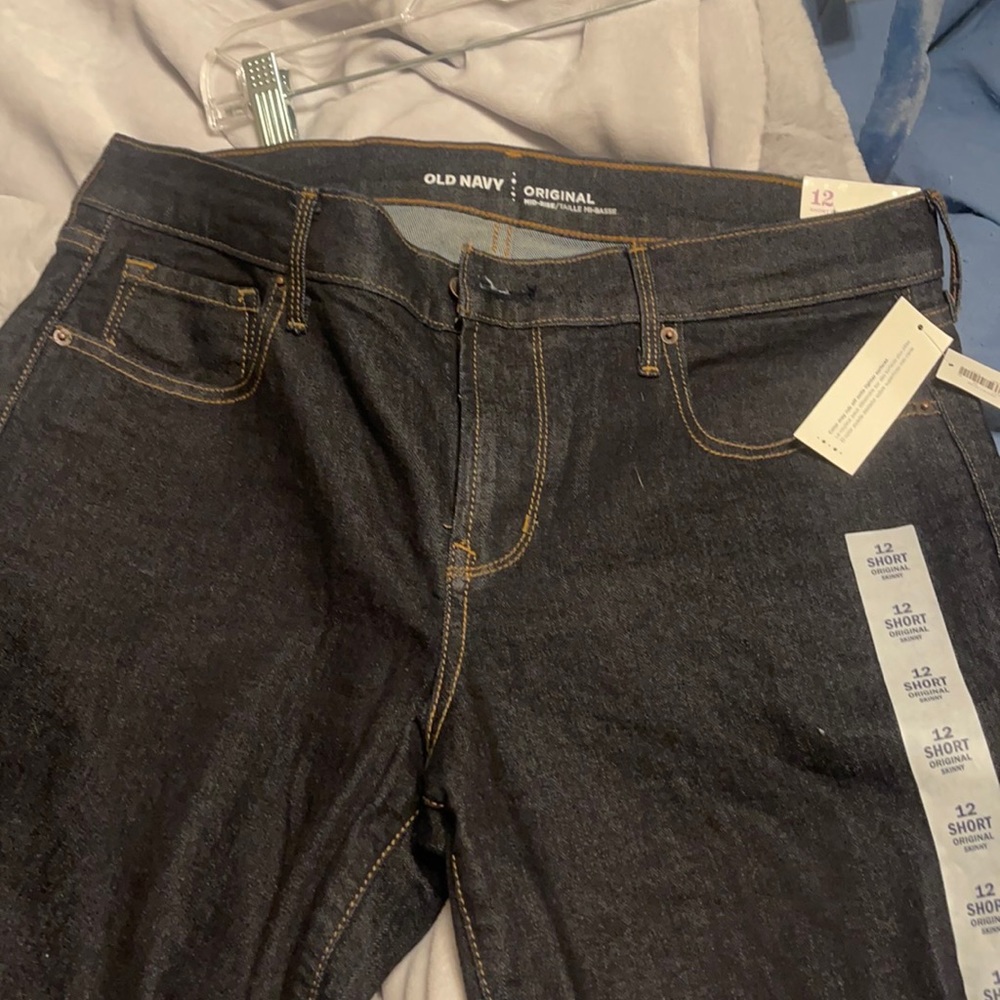 Old Navy Mid Rise OG skinny jeans short